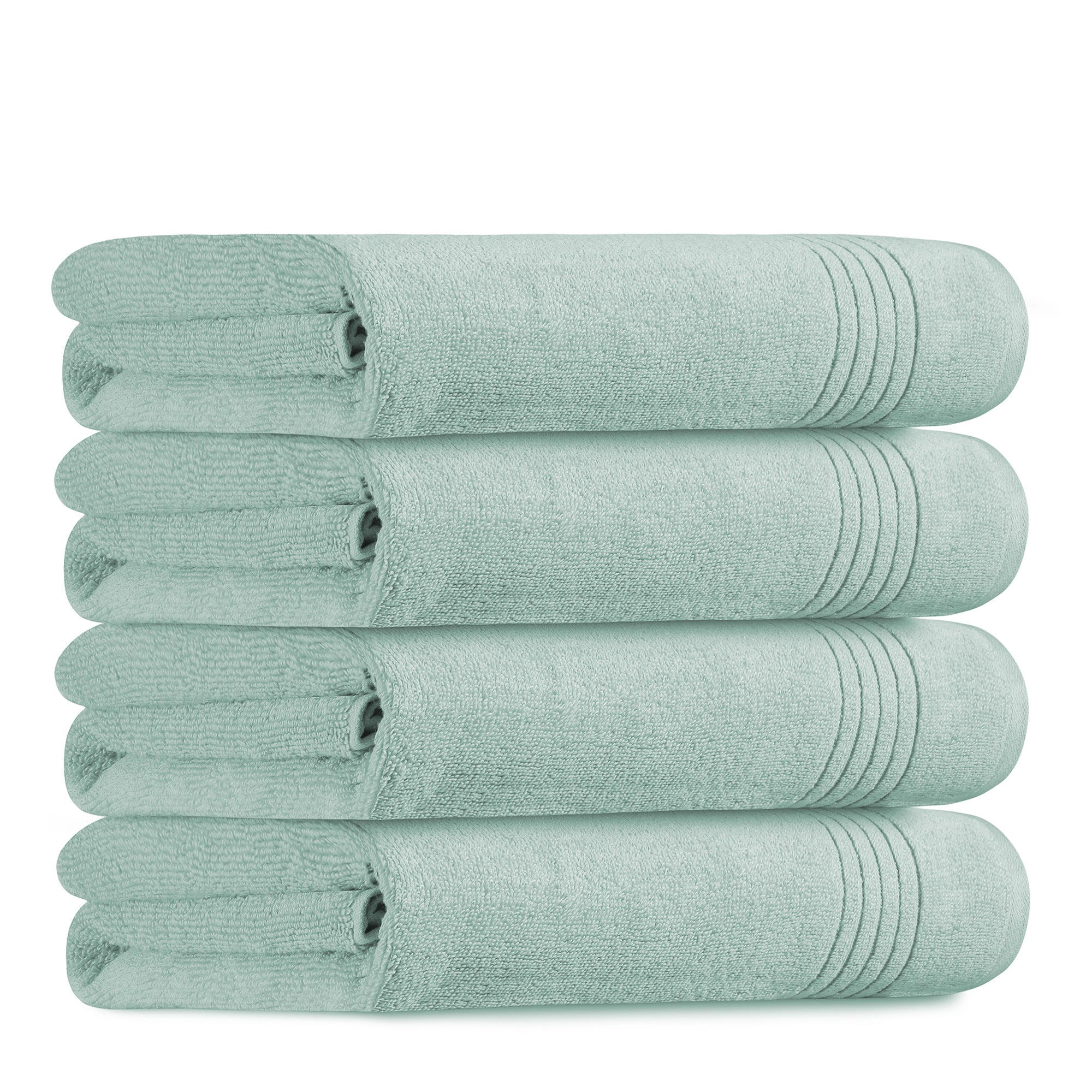 Buy Trendy Super Soft Bath Towel (Set of 4) Online - Kinton Crafts White / 76 x 142 cm